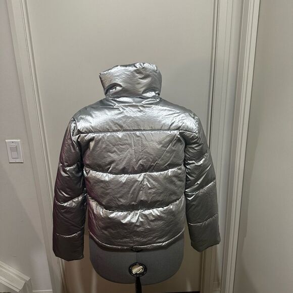 Gap big puffer silver - Picture 3 of 4